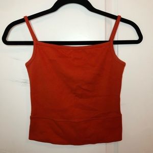 Ralph by Ralph Lauren orange halter top